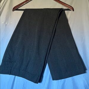 LOFT charcoal grey herringbone  Trousers